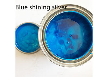 혼합 파란 빛나는은 금속 자동 페인트 방열 조정가능한 크기