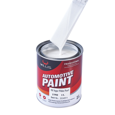 1K Basecoat OEM / ODM 자동차용 진주 흰색 자동차 페인트