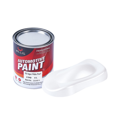 1K Basecoat OEM / ODM 자동차용 진주 흰색 자동차 페인트