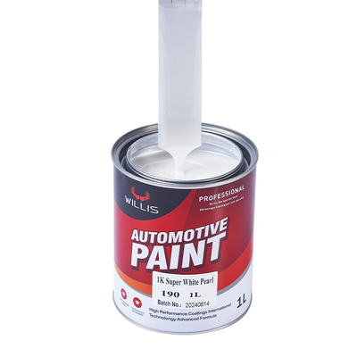 1K Basecoat OEM / ODM 자동차용 진주 흰색 자동차 페인트
