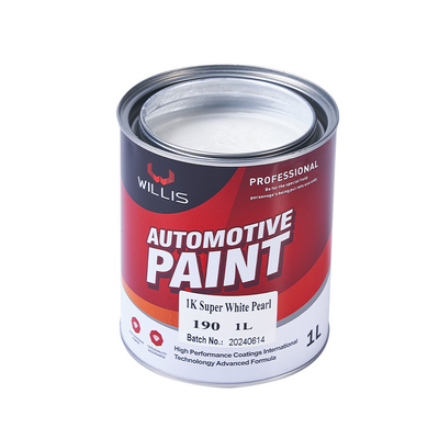 1K Basecoat OEM / ODM 자동차용 진주 흰색 자동차 페인트