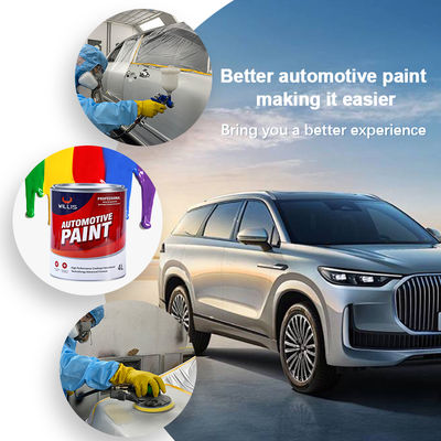2K Solid Paint with 2 Years Shelf Life Free Sample Available in 1L 4L 20L Sizes for Automotive Repair