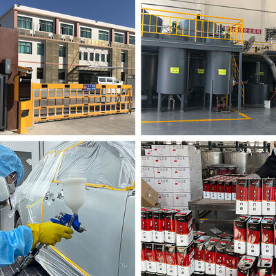 고형분 2K 아크릴 클리어 코트 자동차 보수용 투명 자동차 페인트 바니시 스프레이 베이스코트