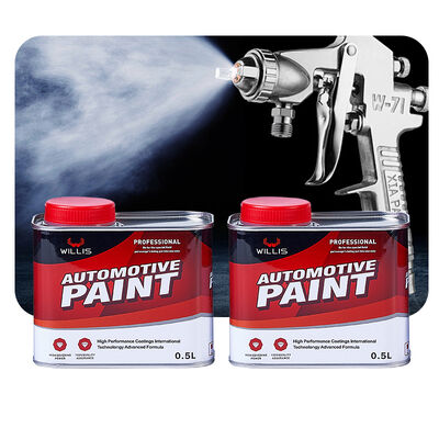 High Quality 2K Transparent Clearcoat Auto Paint Hardener Good Price Automotive Coating & Paint Factory