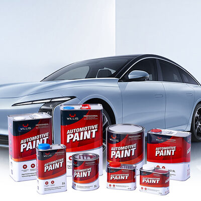 Hot Selling 2K Auto Acrylic Spray Paint Blue Metallic Glossy Car Liquid Coating Topcoat Multiple Colors Factory Supply OEM