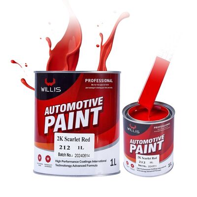 WILLIS 212 2K Car Paint Liquid Coating Spray Application Enhance Vehicle Grade & Taste Exquisite Craftsmanship Quality