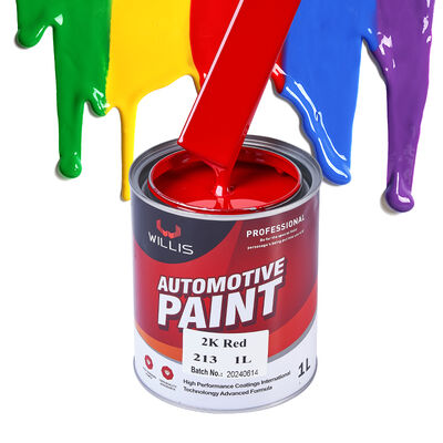 WILLIS 213 2K Acrylic Spray Paint Liquid High Gloss Car Paint Coating for Repair
