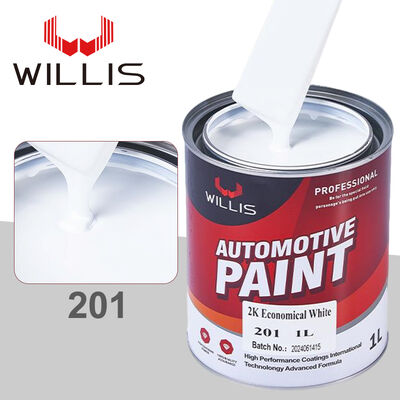 WILLIS 모델 201 2K 아크릴 수지 자동차 도료 - 내마모성 및 스크래치 방지, 오래 지속되는 밝은 스프레이 페인트 (자동차, 보트 및 플라스틱용)