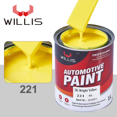 인기 판매 WILLIS OEM 자동차 페인트 2K 보트 및 자동차 상도 다중 색상 아크릴 액체 포함 페인트 신너 스프레이