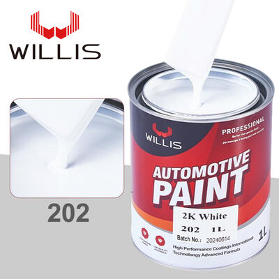 WILLIS 202 OEM 2K 아크릴 수지 자동차 상도 - 다색 옵션 스프레이 적용, 도료 희석제 포함