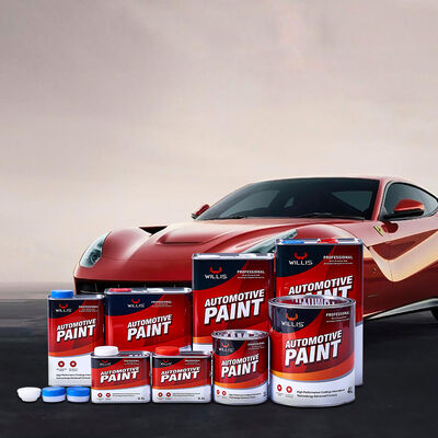 Wholesale 1K & 2K Basecoat Acrylic Resin Colorful Liquid Coating for Car & Appliance Spray Application