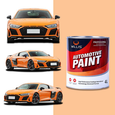 WILLIS 2K Solid Color Acrylic Car Paint Spray Topcoat Repair Coating Liquid Automotive Supplies Model 212