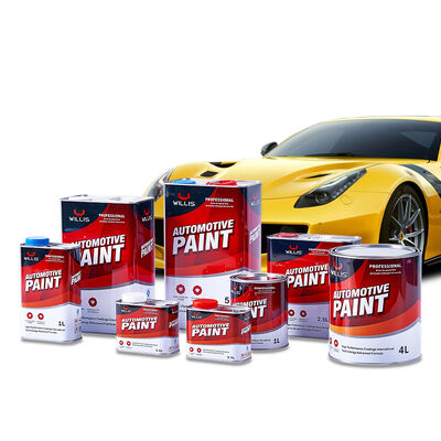 Factory Supplies Auto Coating Automotive Clear Coat Spray Paint Hot Selling 2K/1K Color Paint & Body Filler Thinner