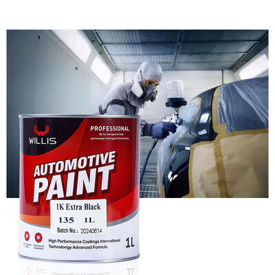 Advanced 1K Special Black Car Repair Paint Super Strong Coverage Body Paint Made From Acrylic Resin