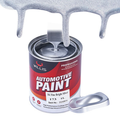 1K Shiny Silver Car Repair Paint with Strong Adhesion Ultra-Low Price for Boat Paint and Car Spray Gun Auto Paint