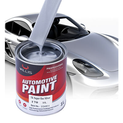 Best Selling High Quality 1K Multicolor Automotive Spray Paint Super Fine Silver Coating for Cars Includes Automotive Thinner