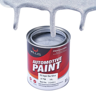 Best Selling High Quality 1K Multicolor Automotive Spray Paint Super Fine Silver Coating for Cars Includes Automotive Thinner