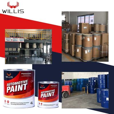 커스터마이징 할 수있는 색상 고 광택 빠른 건조 2K 자동차 정비 및 자동차 터치업을위한 고체 페인트