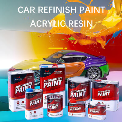 Permanent UV Protection Car Paint Kit: High Gloss 2K Clear Coat System with Hardener & Varnish, Wholesale Factory Set