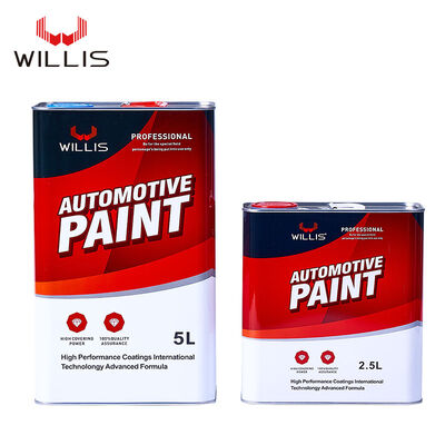 Permanent UV Protection Car Paint Kit: High Gloss 2K Clear Coat System with Hardener & Varnish, Wholesale Factory Set