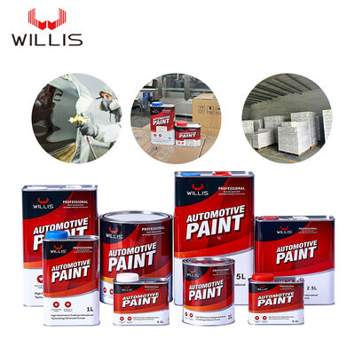 자동차 도료 베이스코트 자동차 도료 토너 WILLIS 브랜드 바니시 경화제 신나 클리어 코트 프라이머 에폭시 프라이머 도료 제조사