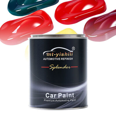 Mt-yishili Brand 1K Transparent White Automotive Repair Liquid Coating High Performance Eco-Friendly Acrylic Resin Spray