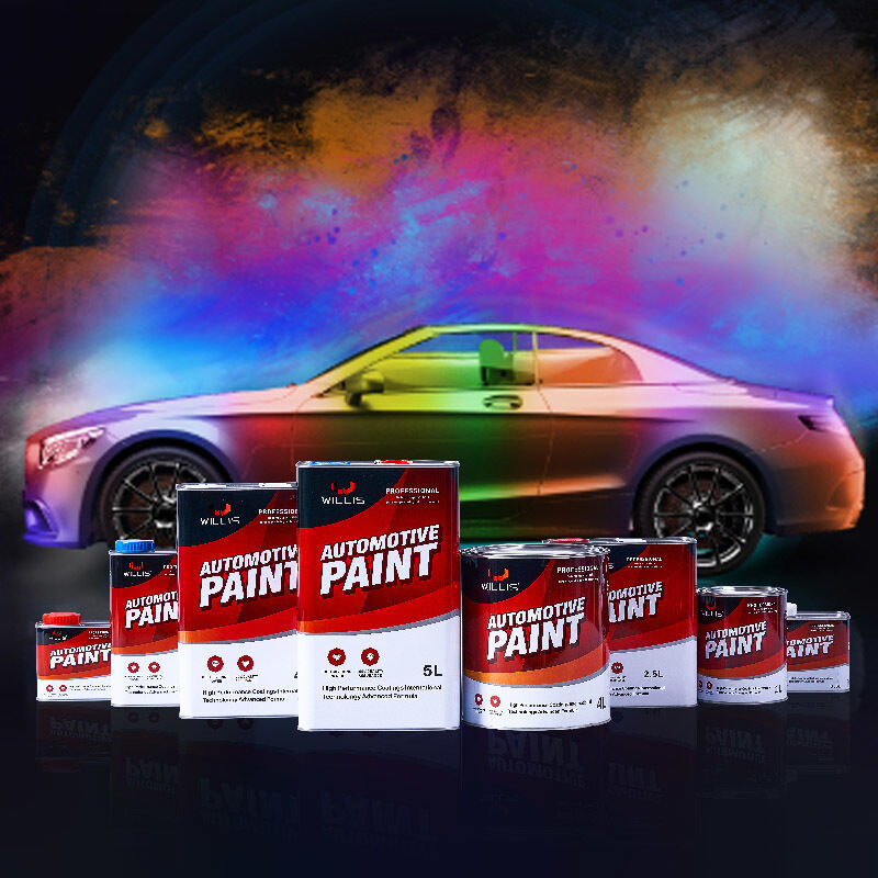 Wholesale WILLIS 1K & 2K Basecoat Acrylic Colorful Liquid Boat & Automotive Paint for Car & Appliance Spray Application