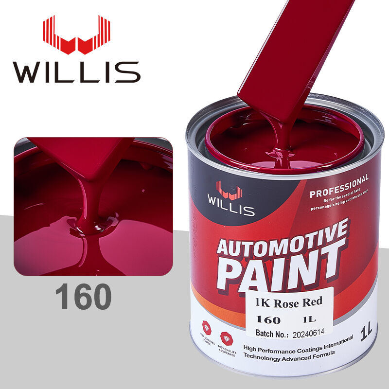 공장 직판 WILLIS 1K 컬러 페인트 액체 코팅 자동차 보트 페인트 자동차 수리 베이스코트 리피니시 플라스틱 코팅