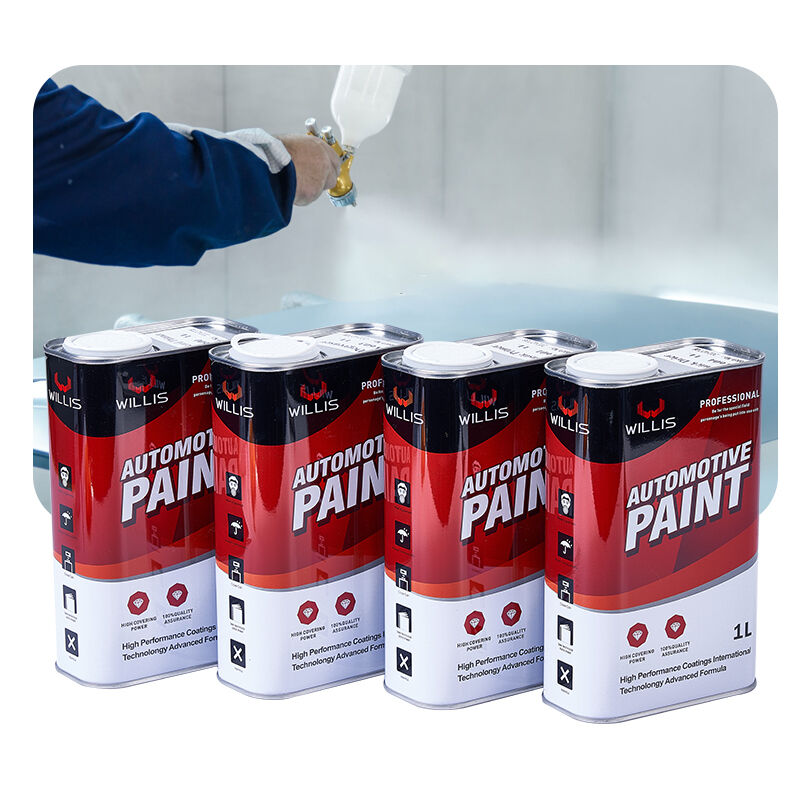 High Quality Refinish Car Paint Thinner 1K China Factory Basecoat Car Paint Wholesale Price Car Paint Manufacturer